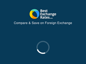 'bestexchangerates.com' screenshot