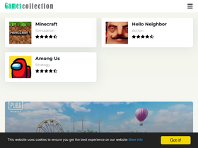 'games-collection.com' screenshot