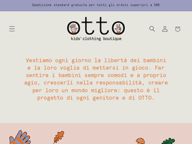 ottokidsboutique.com homepage screenshot