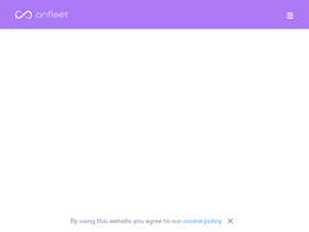 'onfleet.com' screenshot