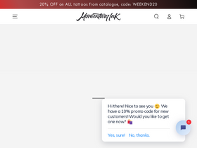 'momentaryink.com' screenshot