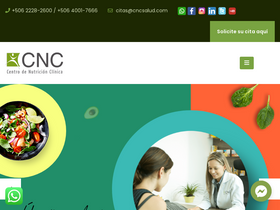 'cncsalud.com' screenshot