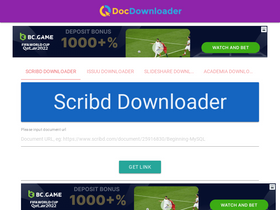 'docdownloader.com' screenshot