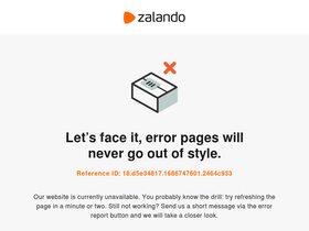 'zalando.it' screenshot