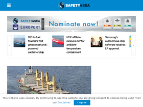 'safety4sea.com' screenshot