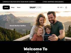 shopsnapcore.com homepage screenshot