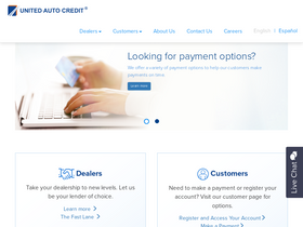 'unitedautocredit.net' screenshot