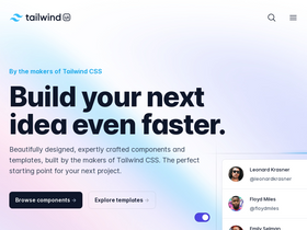 'tailwindui.com' screenshot