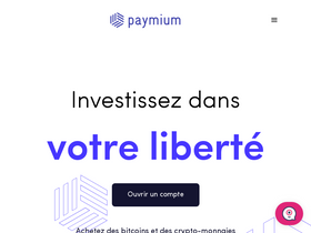 'paymium.com' screenshot