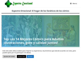 'espectroemocional.site' screenshot