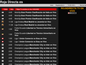 'rojadirectatv.ws' screenshot