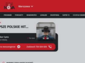'radiosupernova.pl' screenshot