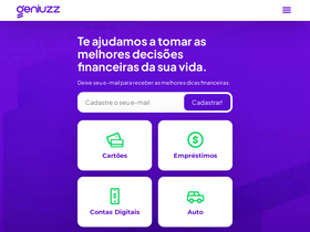 'geniuzz.com.br' screenshot