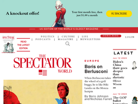 'thespectator.com' screenshot