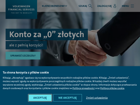 'vwleasing.pl' screenshot