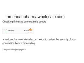 'americanpharmawholesale.com' screenshot