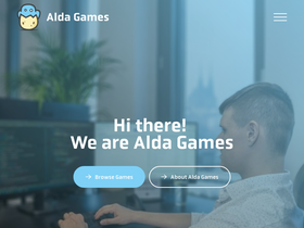 'aldagames.com' screenshot