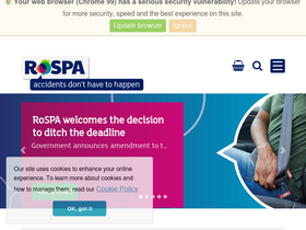 'rospa.com' screenshot