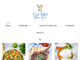 'cookwhatyoulove.com' screenshot