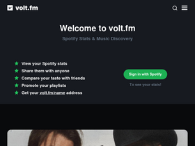 'volt.fm' screenshot