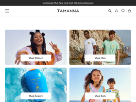 'tamanna.com' screenshot