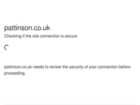 'pattinson.co.uk' screenshot