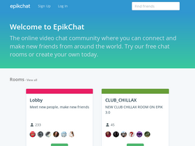 'epikchat.com' screenshot