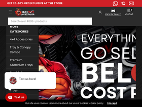 'ozi4x4.com.au' screenshot