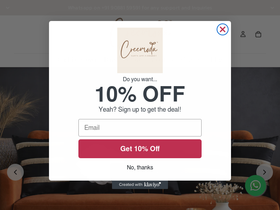 creemoda.com homepage screenshot
