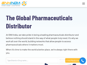 'gnhindia.com' screenshot