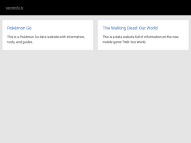 'gameinfo.io' screenshot