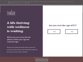 'thriveil.com' screenshot