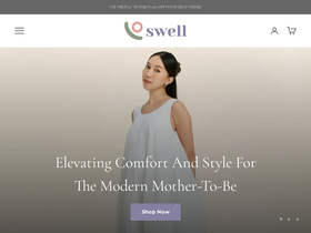 swellmaternity.com homepage screenshot