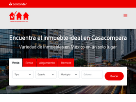 'casacompara.com.mx' screenshot