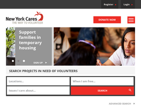 'newyorkcares.org' screenshot