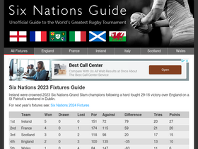 'six-nations-guide.co.uk' screenshot