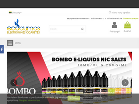 'ecodumas.com' screenshot