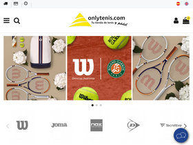 'onlytenis.com' screenshot
