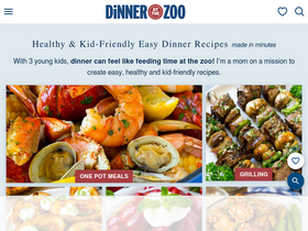 'dinneratthezoo.com' screenshot