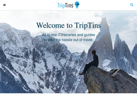 'triptins.com' screenshot