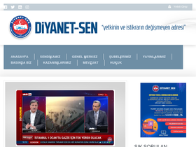 'diyanetsen.org.tr' screenshot