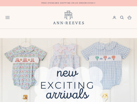 annreeveskids.com homepage screenshot