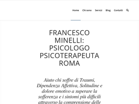 'francescominellipsicologo.it' screenshot