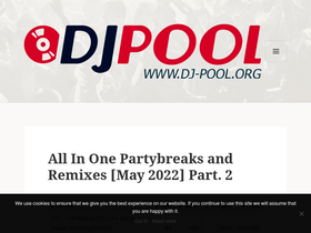 'dj-pool.org' screenshot