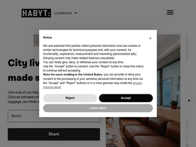 'habyt.com' screenshot