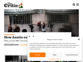'thecritic.co.uk' screenshot