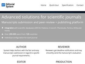 'editorialsystem.com' screenshot