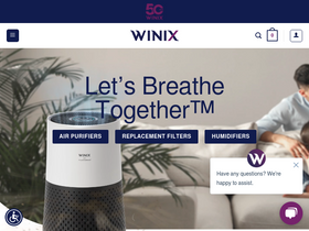 'winixamerica.com' screenshot