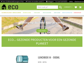 'eco-logisch.nl' screenshot