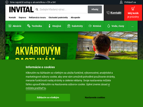 'invitalshop.sk' screenshot